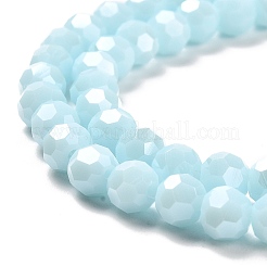 Opaque Glass Beads Stands&nbsp;X-EGLA-A035-P6mm-B10