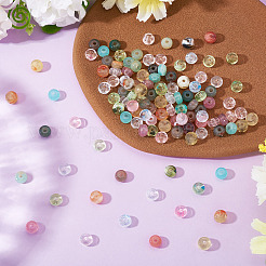 140Pcs 7 Colors Transparent Acrylic Beads&nbsp;OACR-TA0003-97