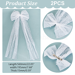 Bowknot Polyester Mesh Bridal Veils&nbsp;DIY-WH0430-520