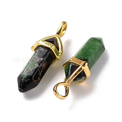 Natural Ruby in Zoisite Pointed Pendants&nbsp;G-K329-44G