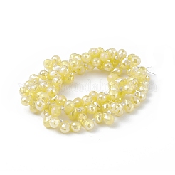 Imitation Jade Glass Beads Strands&nbsp;EGLA-F152-A03