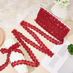 Metallic Braided Lace Trim&nbsp;OCOR-WH20020-23D