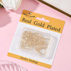 15 Sets Brass Toggle Clasps&nbsp;KK-BBC0021-10