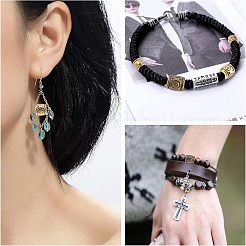 Tibetan Style Alloy Beads&nbsp;PALLOY-FH0001-09-NR