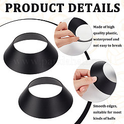 Plastic Basketball Display Stands&nbsp;AJEW-WH0471-65