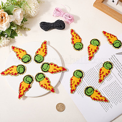 Polyester Iron on/Sew On Patches&nbsp;PATC-WH20005-16C