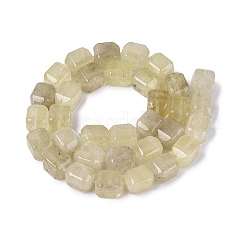 Heated Natural Lemon Quartz Beads Strands&nbsp;G-Q608-10L