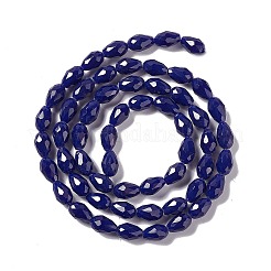 Faceted Glass Beads Strands&nbsp;GLAA-E037-02E