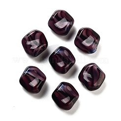 ガラスビーズ  ナゲット  DIYブレスレットアクセサリー  ココナッツブラウン  10x11.5x7mm  穴：1.2mm&nbsp;LS-GLAA-U003-02F