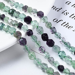 Natural Fluorite Beads Strands&nbsp;G-S376-001A