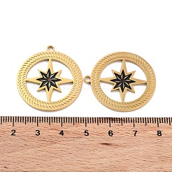 Ion Plating(IP) 304 Stainless Steel Pendants&nbsp;STAS-P339-06G-02