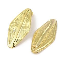 Leaf Brass Stud Earrings for Women&nbsp;EJEW-Q389-04G