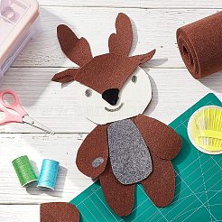 Polyester Felt Sticker&nbsp;DIY-WH0223-18E