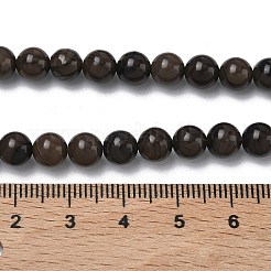 Natural Wood Lace Stone Wooden Jasper Beads Strands&nbsp;G-K365-F03-6mm