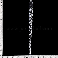 Transparent Acrylic Pendants&nbsp;TACR-T028-21A