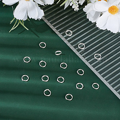16Pcs 925 Sterling Silver Split Rings&nbsp;STER-HY0001-16