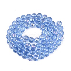 Transparent Glass Beads Strands&nbsp;GLAA-Q107-02A-14