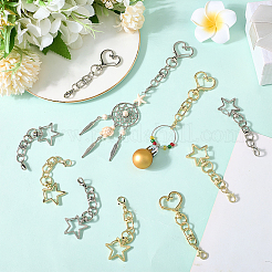 20Pcs 4 Styles Zinc Alloy Swivel Clasps&nbsp;FIND-SP0004-23
