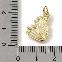 真鍮チャーム  翼のチャーム  鉛フリー＆カドミウムフリー  18KGP本金メッキ  18.5x13x2mm  穴：3mm&nbsp;KK-C262-30G