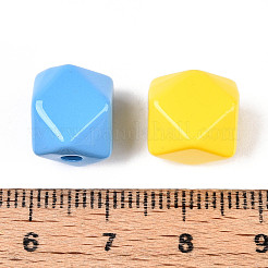 Baking Paint Opaque Acrylic Beads&nbsp;OACR-N142-09