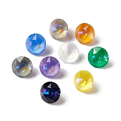 Mocha Fluorescent Style K9 Glass Rhinestone Cabochons&nbsp;RGLA-J014-C-MI