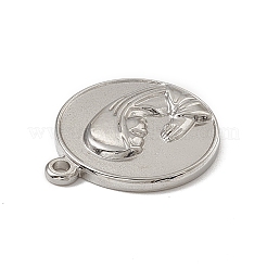 Non-Tarnish 201 Stainless Steel Pendants&nbsp;STAS-J401-VC622