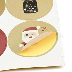 Christmas Advent Calendar Stickers&nbsp;DIY-L050-A03