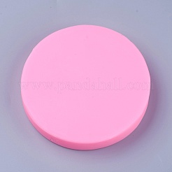 食品グレードの彫像用シリコン型  フォンダン型  DIYケーキデコレーション用  チョコレート  キャンディ  UVレジン＆エポキシ樹脂ジュエリー作り  天使  パールピンク  92x15mm&nbsp;DIY-K009-06A