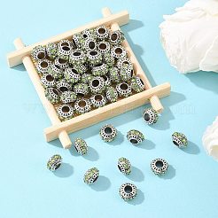 Alloy Rhinestone European Beads&nbsp;MPDL-R036-01F