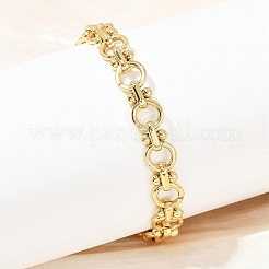 304 Stainless Steel Link Chain Bracelets&nbsp;BJEW-H207-01B-G