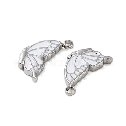 304 Stainless Steel with Enamel Charms&nbsp;STAS-L022-400P-04