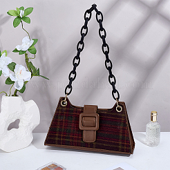 Resin Cable Chain Bag Chains&nbsp;FIND-WH0139-908B