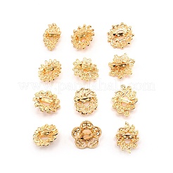 Crystal Alloy Rhinestone Brooches Set&nbsp;JEWB-SZC0001-30