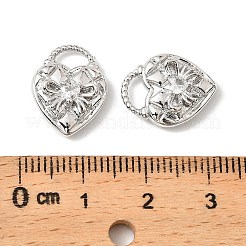 Brass Micro Pave Cubic Zirconia Pendants&nbsp;KK-K351-63P