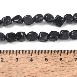 Synthetic Blue Goldstone Beads Strands&nbsp;GG-CBA9392-29