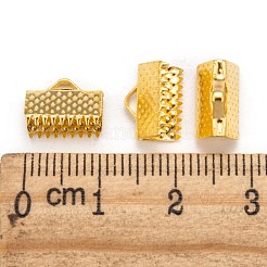 Iron Ribbon Crimp Ends&nbsp;E143Y-G