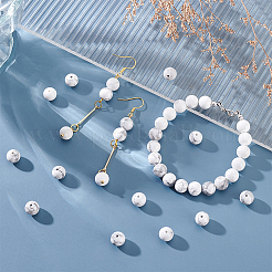 Natural Howlite Beads&nbsp;G-NB0001-04