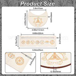 Wooden Tarot Card Stand Holder&nbsp;DJEW-WH0034-34I-01