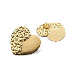 Ion Plating(IP) 201 Stainless Steel Stud Earrings&nbsp;EJEW-K270-29G