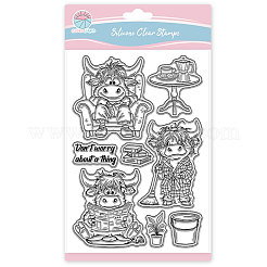 PVC Clear Stamps&nbsp;DIY-WH0800-028