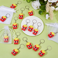 30Pcs Plastic Keychains&nbsp;KEYC-DC0001-36