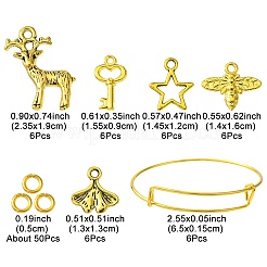 DIY Charm Bangle Making Kit&nbsp;DIY-FS0005-23