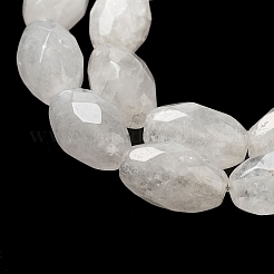 Natural Quartz Crystal Beads Strands&nbsp;G-P520-C18-01