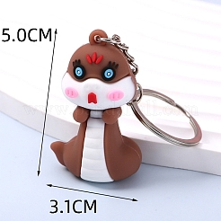Snake PVC Bag Keychain&nbsp;PW-WGE01BD-03
