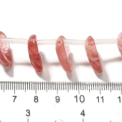 Cherry Quartz Glass Beads Strands&nbsp;G-P561-A07-01