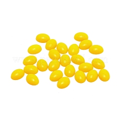 プラスチック製の人形の鼻  クラフトノーズ  工芸用  かぎ針編みのおもちゃとぬいぐるみ  オーバル  きいろ  12x9x4mm&nbsp;LS-DIY-WH0199-60