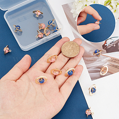 20Pcs 2 Colors Light Gold Alloy Pendants&nbsp;FIND-CA0004-12