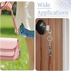 5Pcs 5 Colors Alloy Bar Beadable Keychain for Jewelry Making DIY Crafts&nbsp;KEYC-YW0001-32
