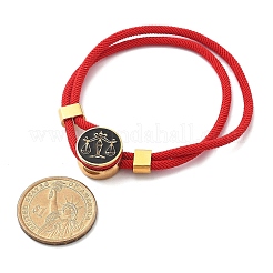 Constellation Nylon Cords Multi-strand Bracelets&nbsp;BJEW-U016-01B-09