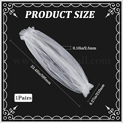 Polyester Lace Arm Sleeves&nbsp;AJEW-WH20001-38B-01
